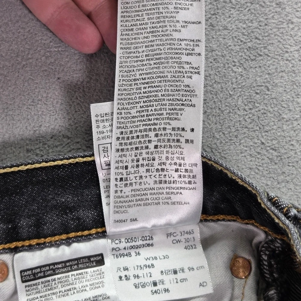 Levis important sizing